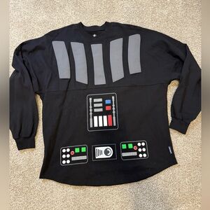 Disney Parks Star Wars Darth Vader Spirit Jersey Large